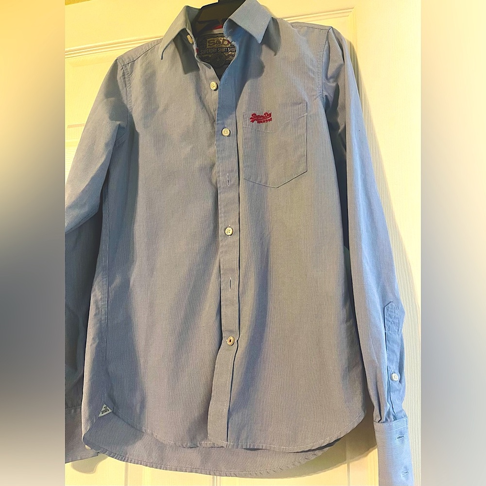 Superdry Men’s Long Sleeve Dress Shirt